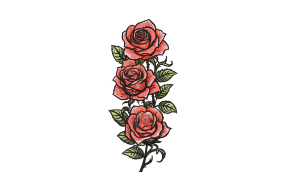 Mini Roses: A Seasonal Embroidery Design Review